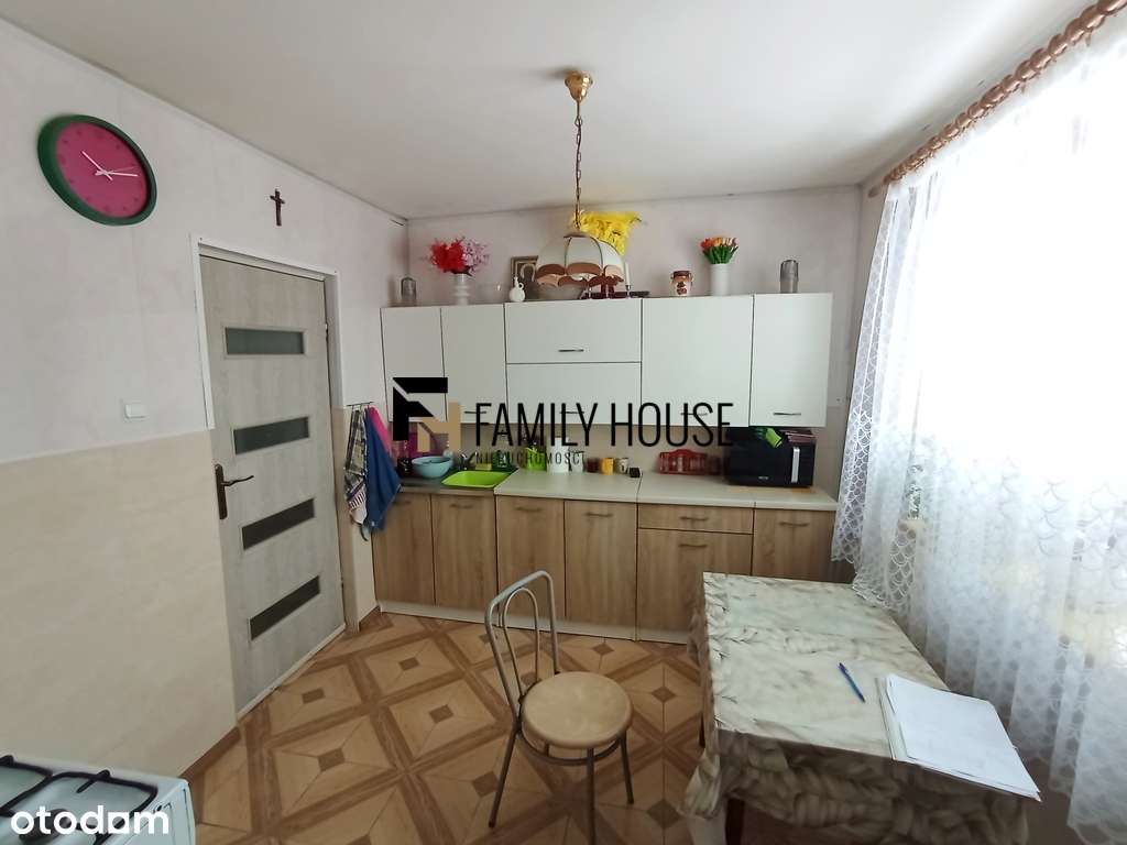 Chęciny Polichno, dom do remontu z nowym piecem.-4