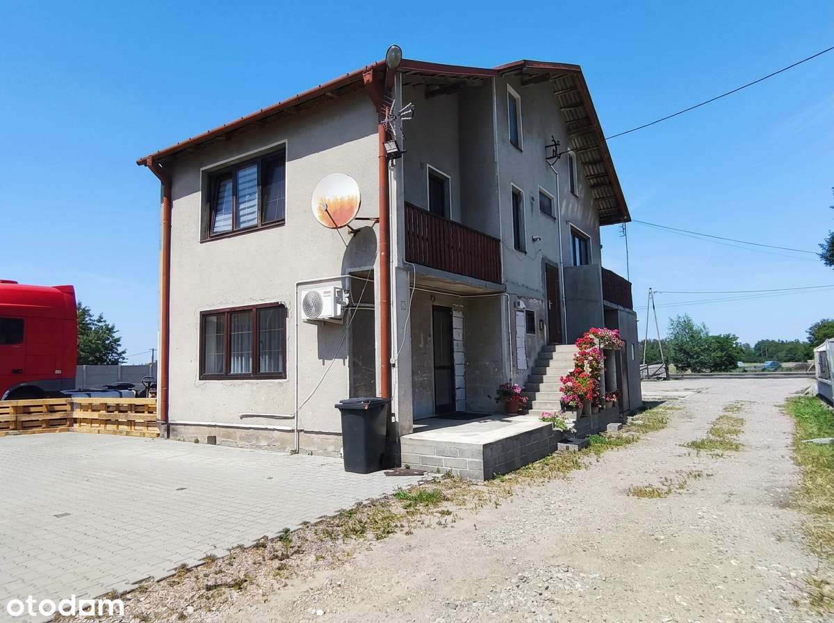 Dom 175 m² + działka 3500 m² | zjazd z DW577, 6 pokoi, plac zabaw