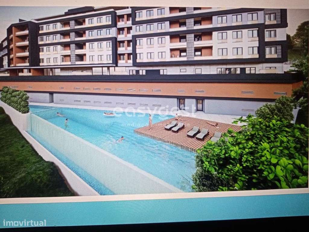 Excelente T2 novo em condomínio fechado na cidade da Covilhã - Grande imagem: 4/4