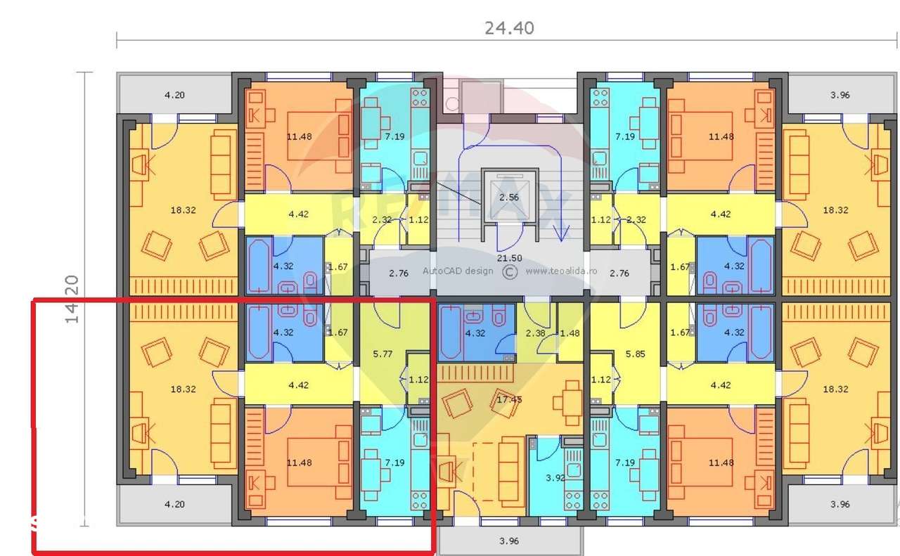 Apartament decomandat cu 2 camere de vanzare in zona Titan Salajan-6