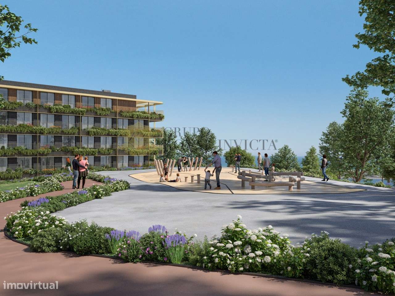 Apartamentos T2 novos com varanda em Vila Nova de Gaia - Canidelo - Grande imagem: 5/38