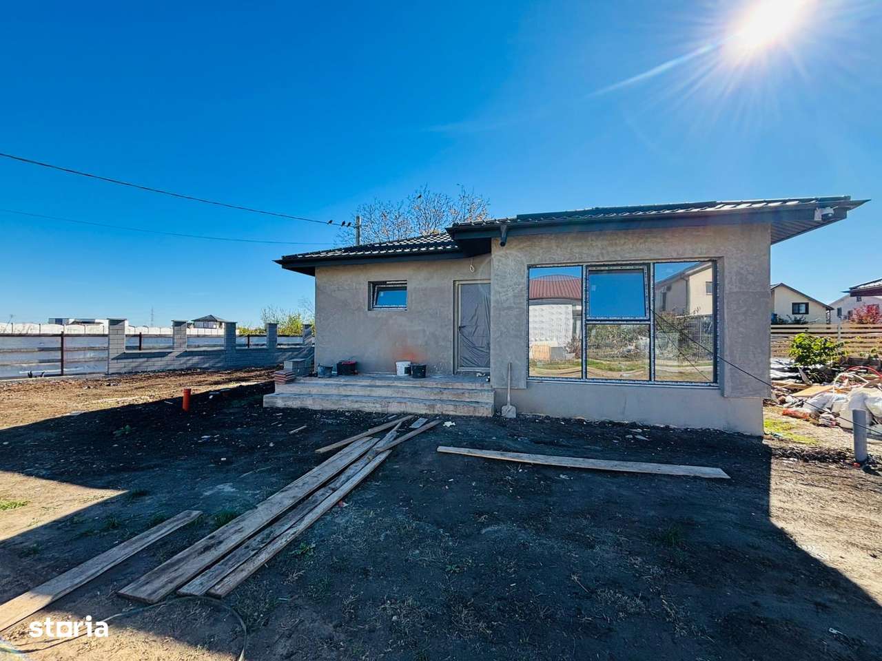 Casa moderna  3 camere, LA ASFALT – Comuna Berceni - Imagine principală: 4/4