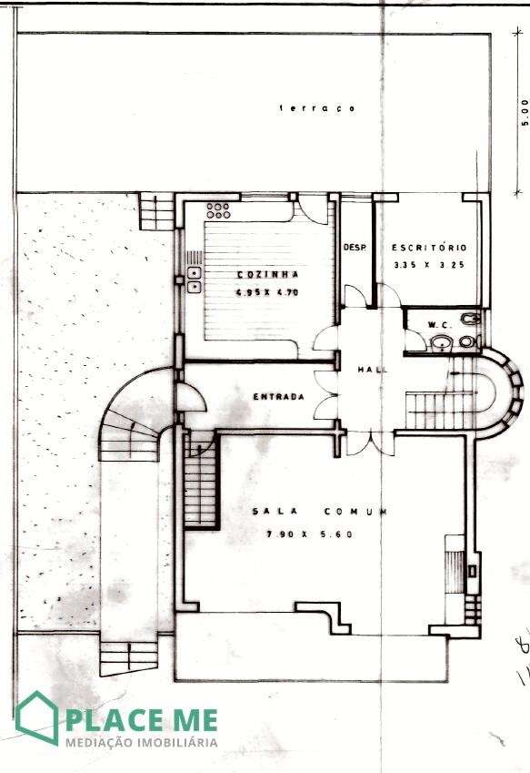 Moradia Individual com 865,40m2 em Palmeira, Braga-14