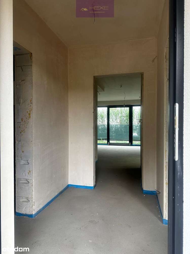 Nowoczesny bliźniak z garażem, ogrzewanie gazowe-14