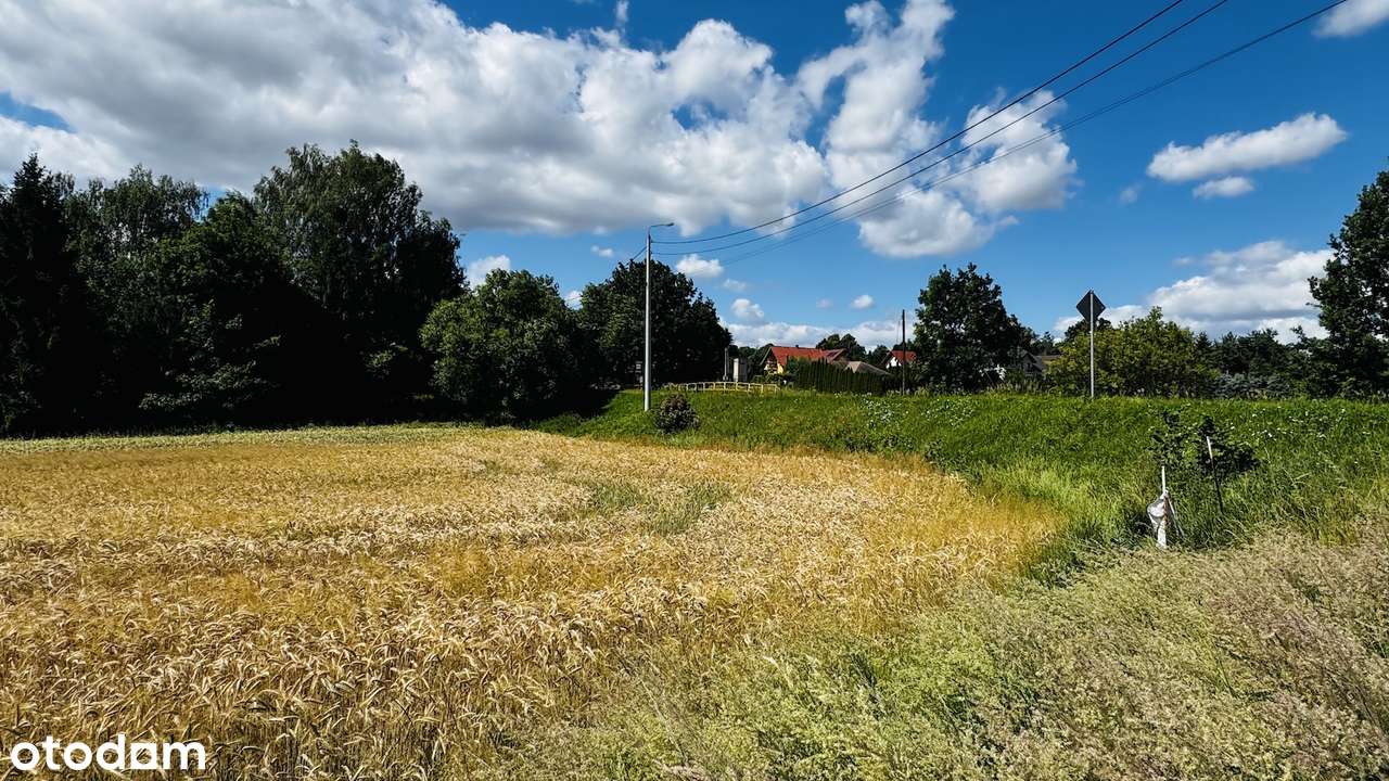 Działka pod zabudowę mieszkaniowo/usługową przy głównej drodze-2