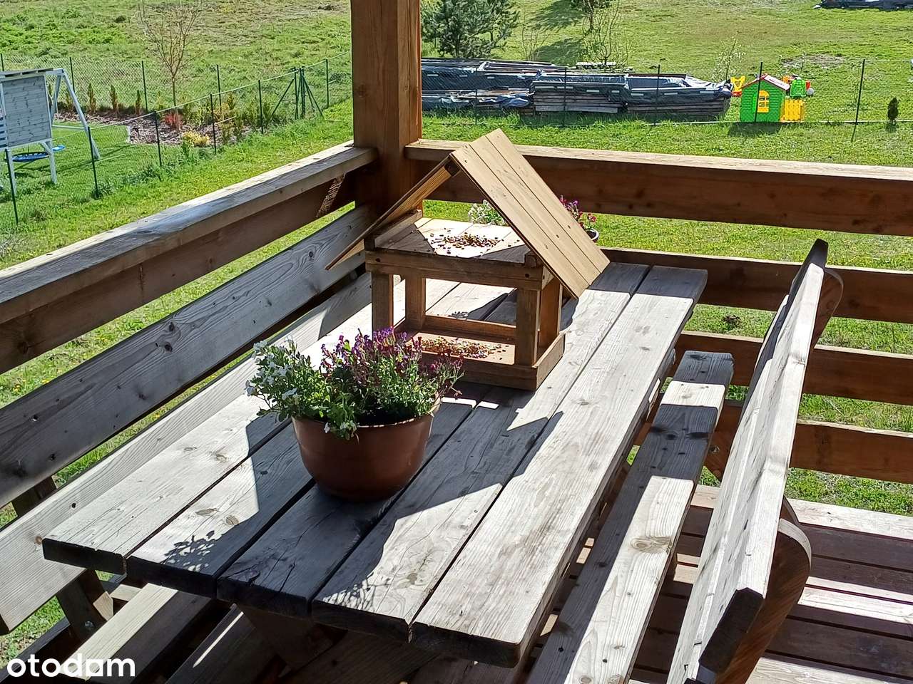 Dom blisko przyrody z dużym tarasem w kształcie litery "L" - Pełny obrazek: 4/17