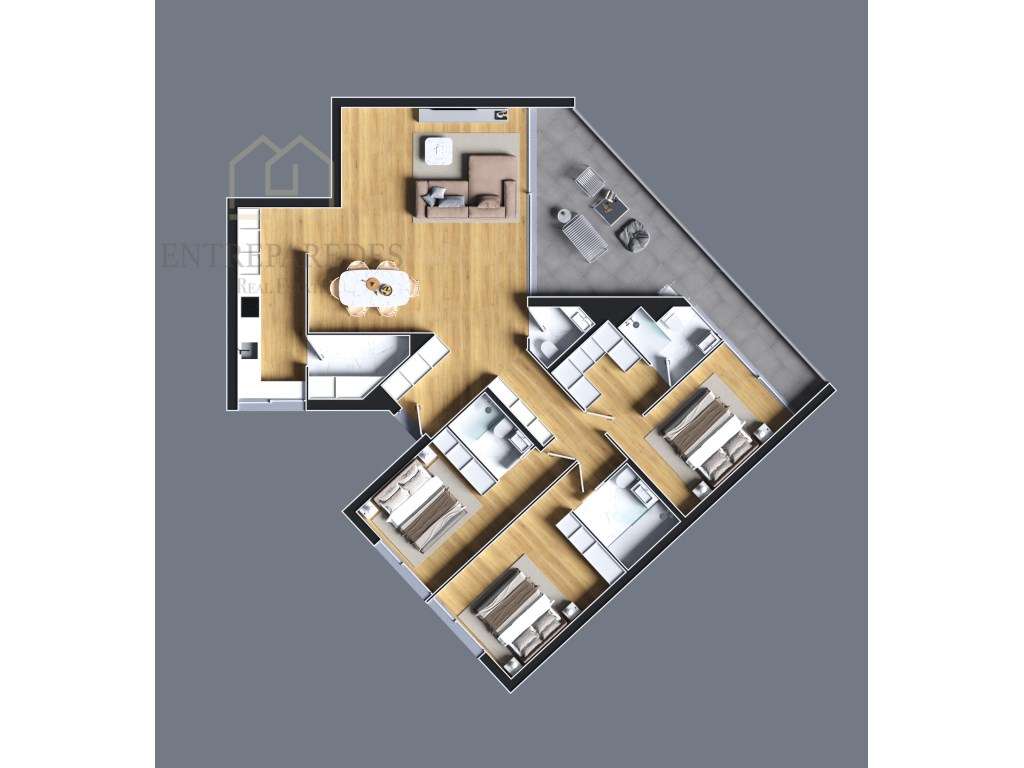 Residencial com 17 frações, o OAK oferece aos seus residentes a tra...-26