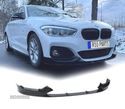 SPOILER LIP FRONTAL PARA BMW F20 F21 LCI 15-19 M PERFORMANCE PRETO BRILHANTE - 1