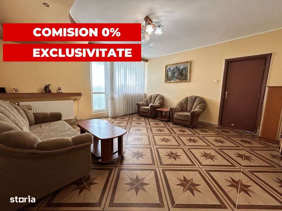 Basarabia-Piata Muncii 3 Camere 66mp Vedere Panoramica Comision 0%.-0