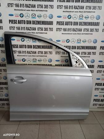 Usa Portiera dreapta Fata Audi Q7 4L An 2006-2007-2008-2009-2010-2011-2012-2013-2014-2015 - Dezmembrari Arad - 4