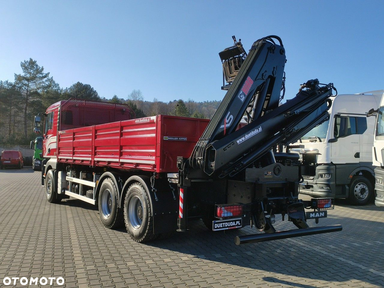 MAN Man 26.440 6x4 HDS HIAB 166 B-3 DUO Wywrotka Meiller 2-stronna - 13