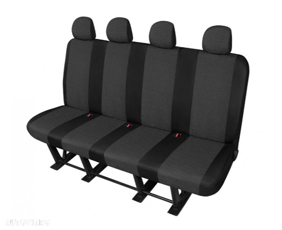 Husa bancheta cu patru locuri Ares Van DV 4 XXL pentru Fiat Ducato, Ford Transit, Mercedes Sprinter, Peugeot Boxer, Renault Trafic, Master - 1