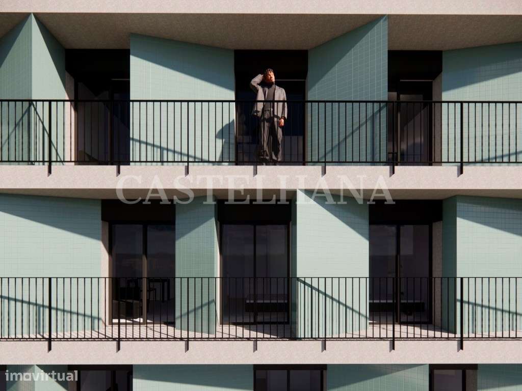 Apartamento T0, com varanda, na Rua Costa Cabral, Porto - Grande imagem: 2/32