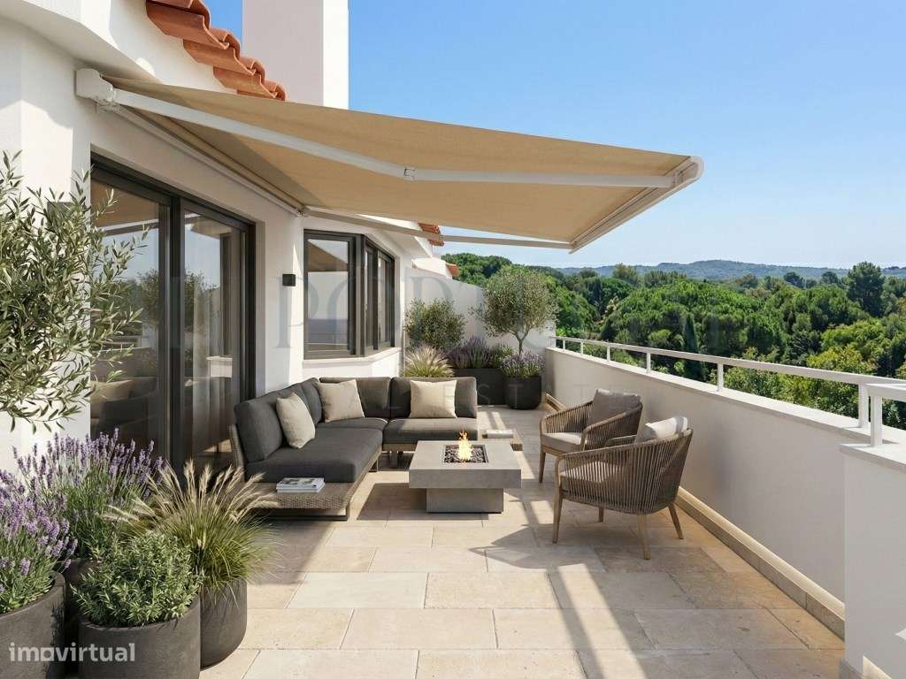 Cascais Premium: T3 com 163m², Varandas e Vistas Desafogadas numa d... - Grande imagem: 4/50