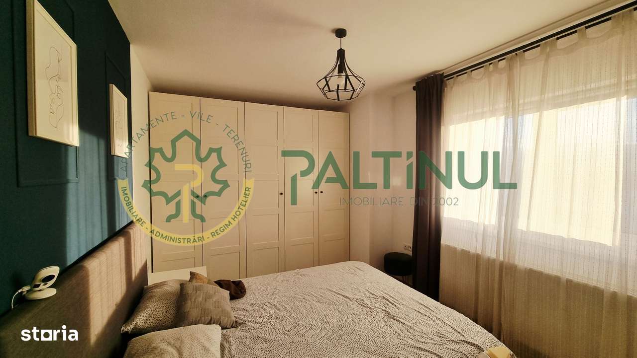 Apartament 3 camere de vânzare – etaj 3, mobilat, terasă cu priveliște-10