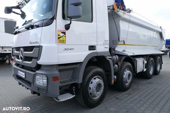 Mercedes-Benz ACTROS 4141 / 8x4 / BASCULANĂ SPATE / HIDROCLAP / CAPACITATE DE ÎNCĂRCARE: 19 TONE / EURO 5 EEV - 16