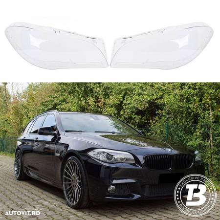 Sticle Faruri compatibile cu BMW Seria 5 F10 F11 - 1