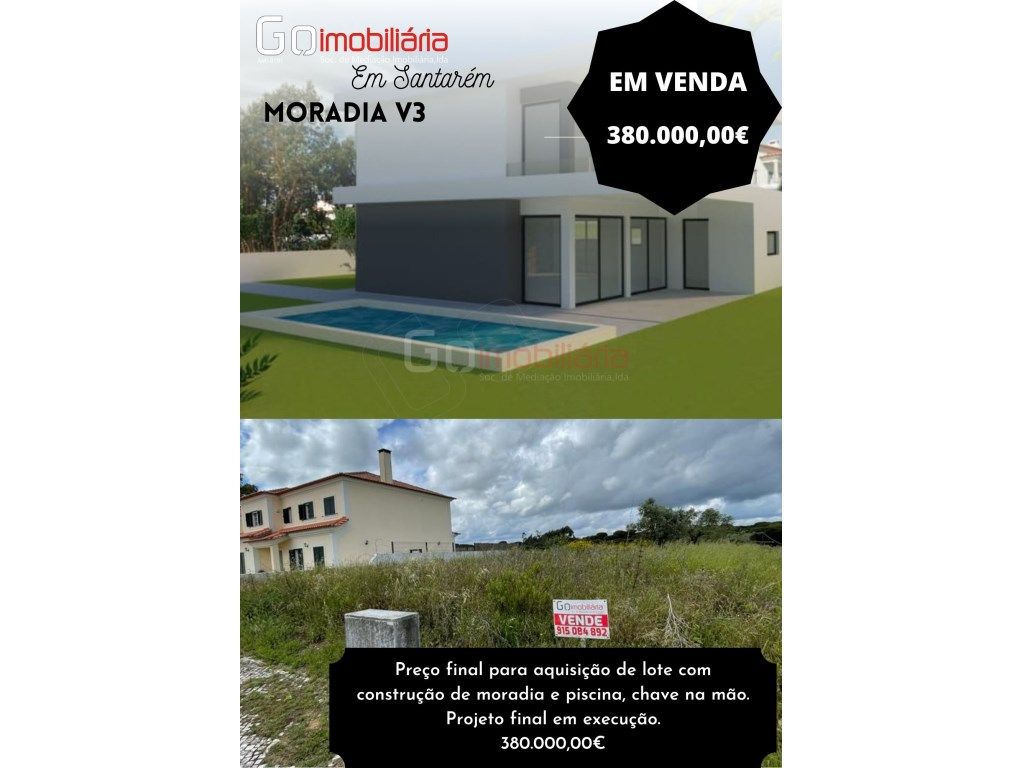 Lote Moradia Venda Santarém