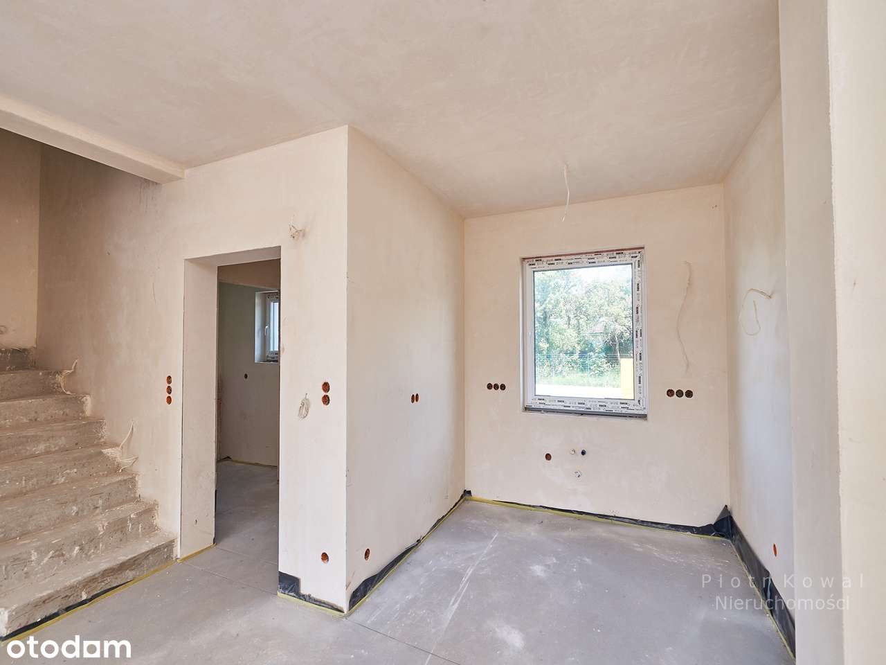 Rokietnica bliźniak - blisko dworca PKP -ogrz. podłogowe -strych-VIDEO-8