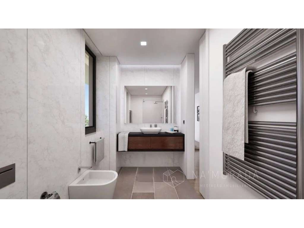 Apartamento T3 com duas frentes e duas varandas no Empreendimento L...-22
