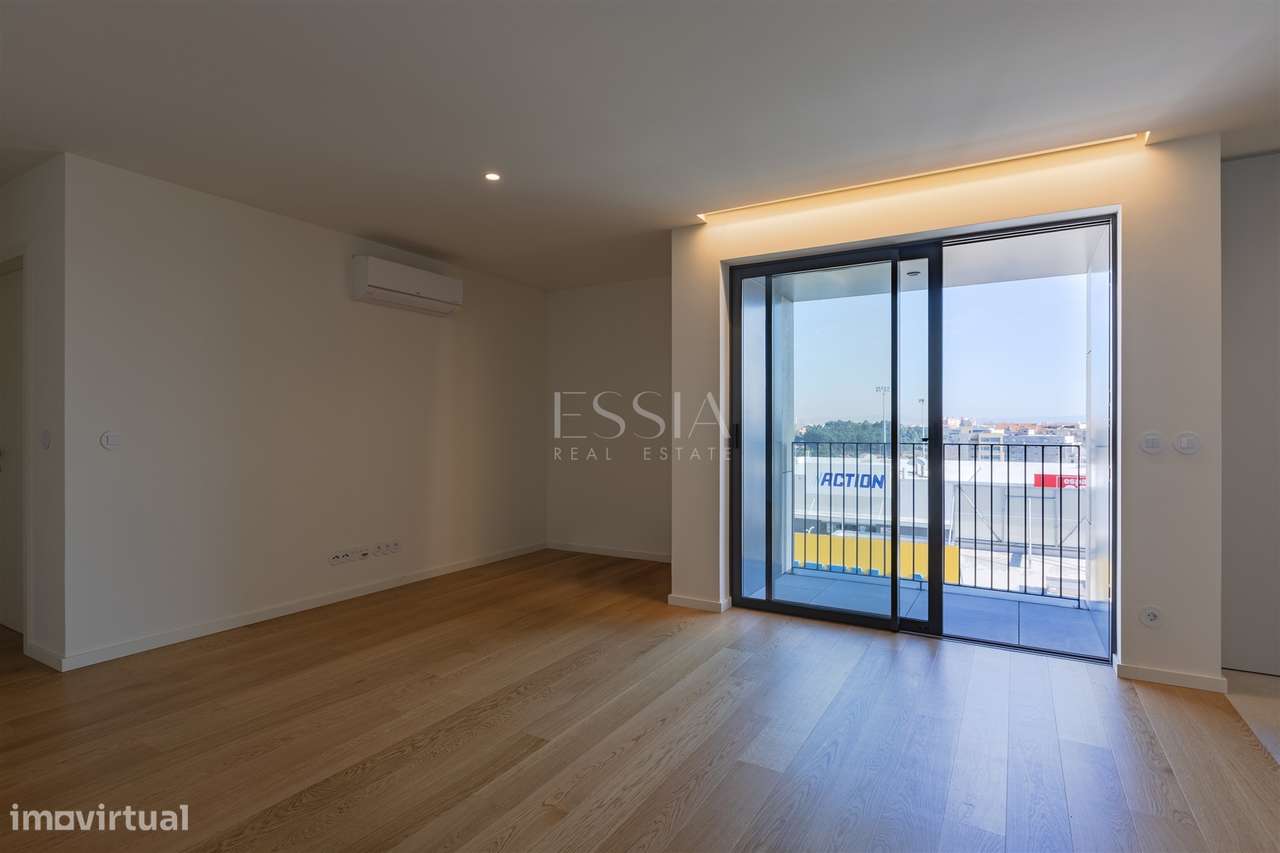 T2 Novo com Varanda em Condomínio com Piscina em Canidelo - Grande imagem: 4/30