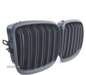 GRELHAS FRONTAIS PARA BMW X5 E70 X6 E71 LOOK PRETO MATT - 3