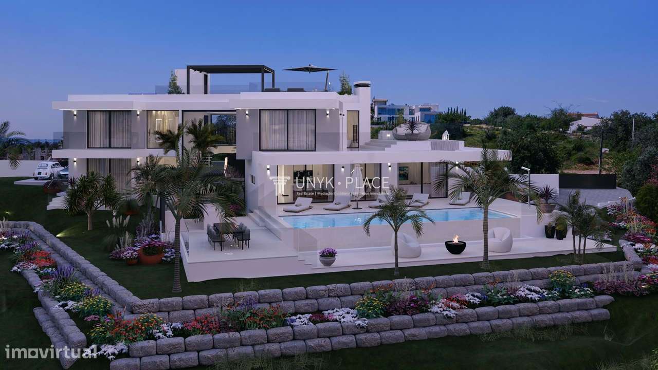 Moradia Contemporânea 3 Quartos com Vista para o Golfe – Alcantarilha,-33