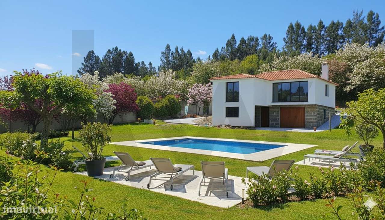 MORADIA T3 para concluir a Construção, em Zona Reservada e Tranquila, - Grande imagem: 5/17