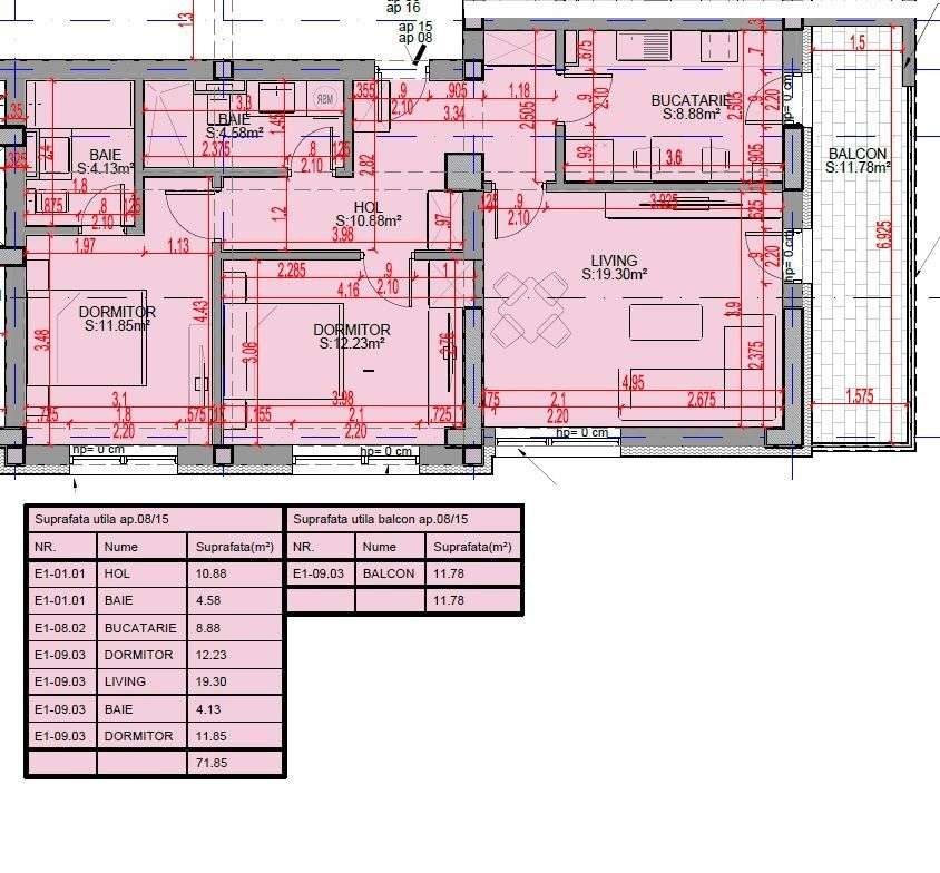 AP. 3CAM. DECOMANDAT POZITIE SUD-EST/ BLOC IN CURS DE FINALIZARE!
