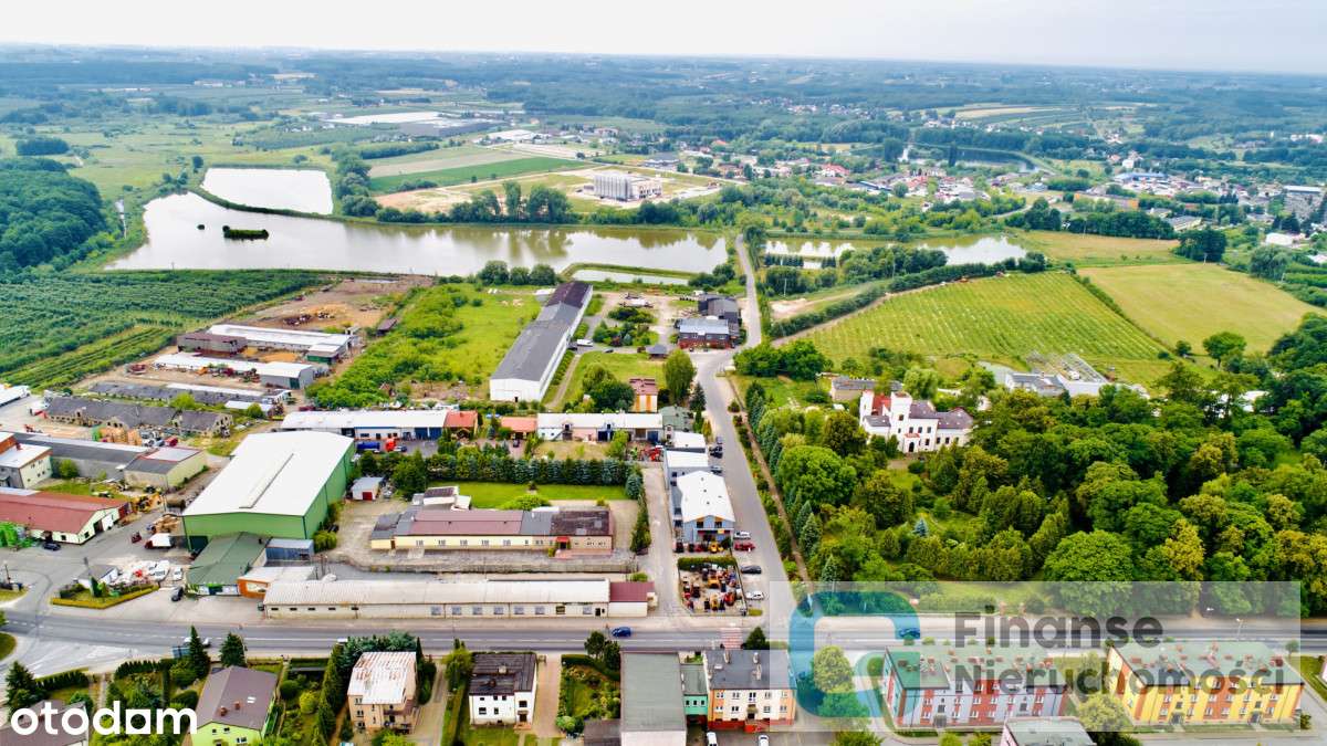 Działka usługowa z budynkiem magazynowym - Pełny obrazek: 3/19