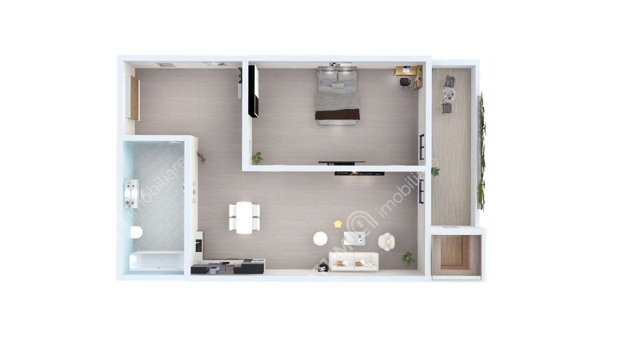 Apartament cu 2 camere decomandate etaj 1 zona Lacul lui Binder - Imagine principală: 5/12