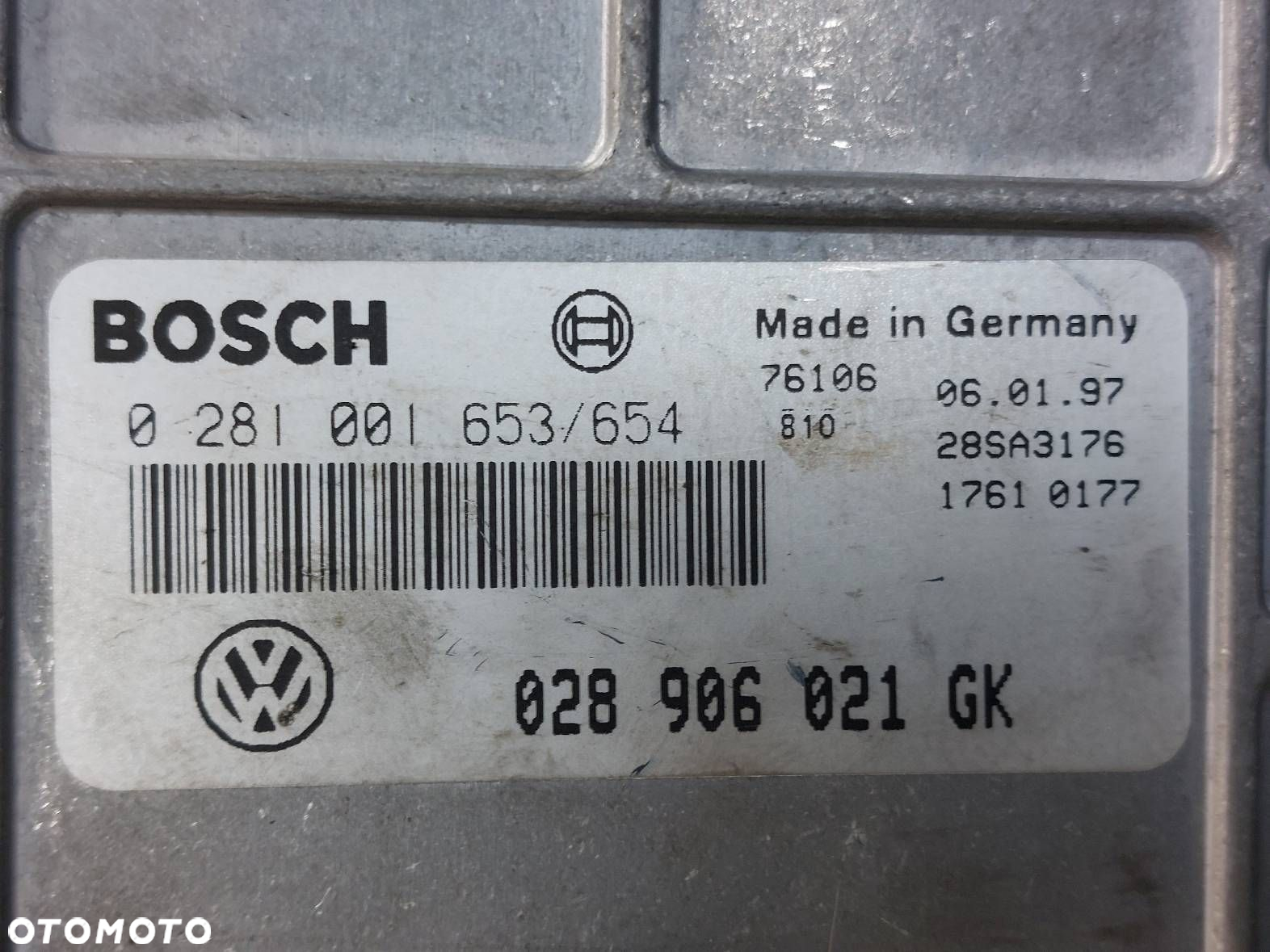 ZESTAW STARTOWY VW PASSAT B5 1.9 TDI 028906021GK - 2
