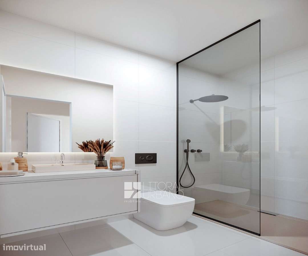 Apartamento T3 com lugar duplo de garagem em Águas Santas-6