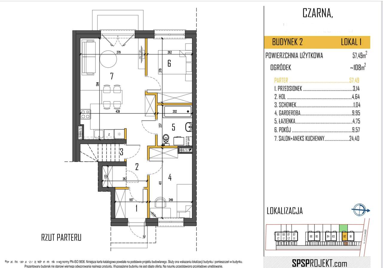 58m2 słoneczne, duży ogródek, szkoła, przedszkole-12