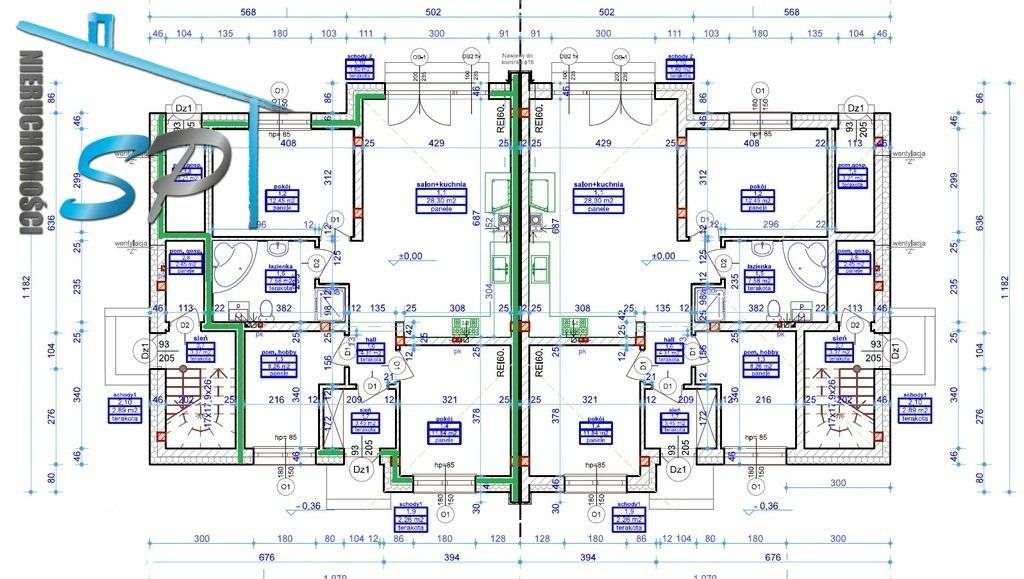 Nowoczesne 4 pokojowe mieszkanie z dużym ogródkiem-7