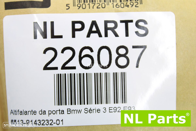 Altifalante da porta Bmw Série 3 E92 E93 6513-9143232-01 - 5