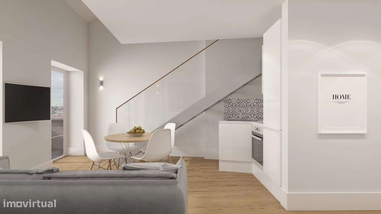 Loft com mezzanine - Fervença Palace - Vila Nova de Gaia-17