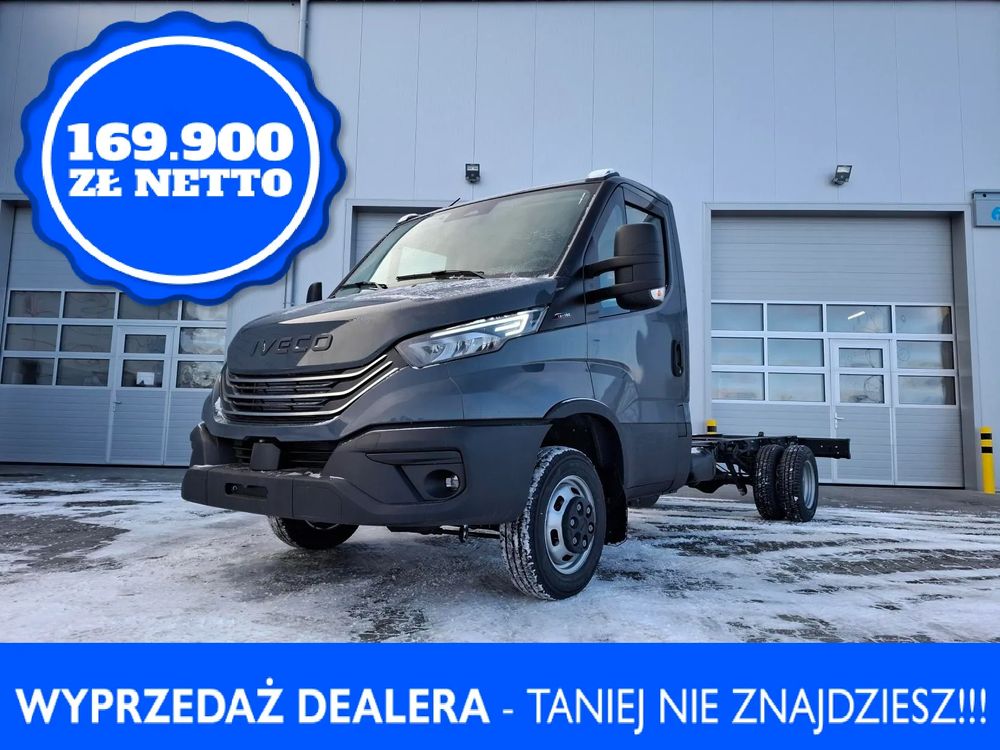 Iveco WYPRZEDAŻ ROCZNIKA!!!WYPRZEDAŻ PODWOZI DEALERA!!! WYPRZEDAŻ STOKU DEALERA!!! TOP CENA,podwozie do zabudowy,klima,kamera cofania