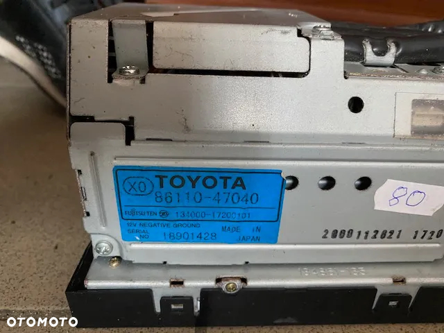 TOYOTA PRIUS 01 WYŚWIETLACZ LCD 86110-47040 - 3