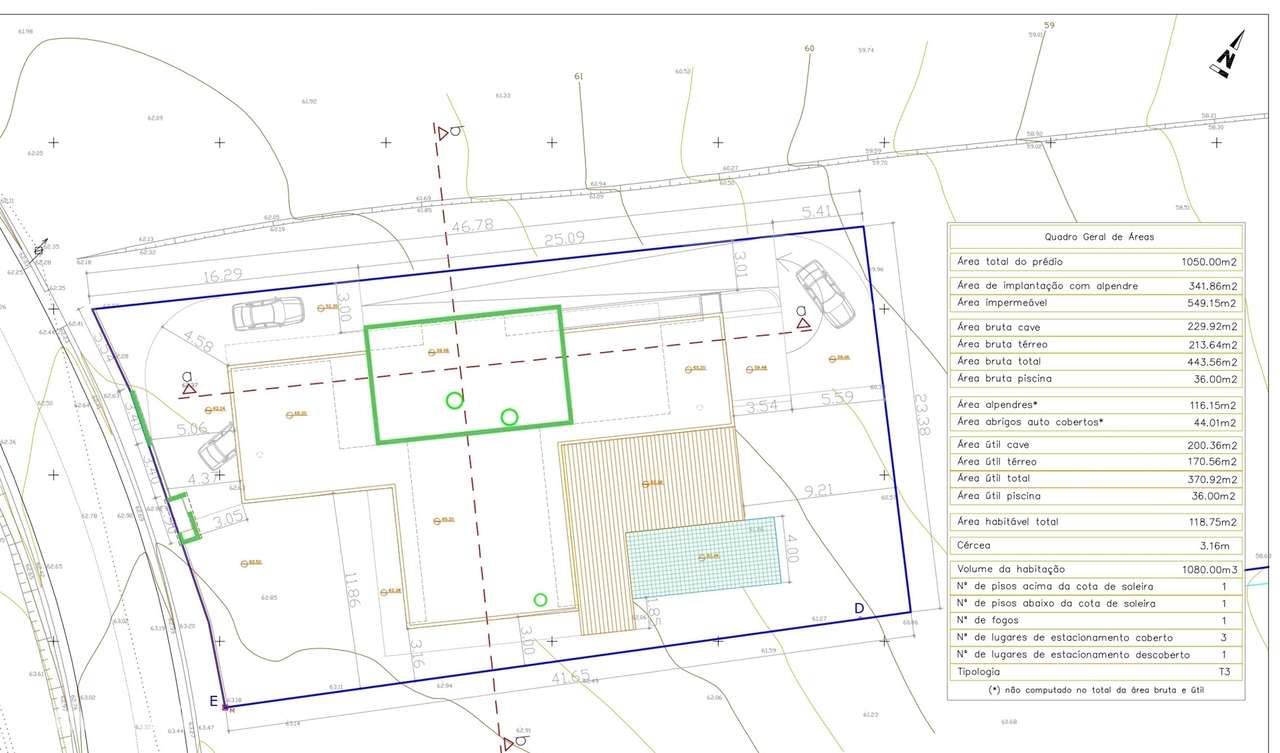 Moradia de autor, no campo junto ao Mar da costa oeste-11