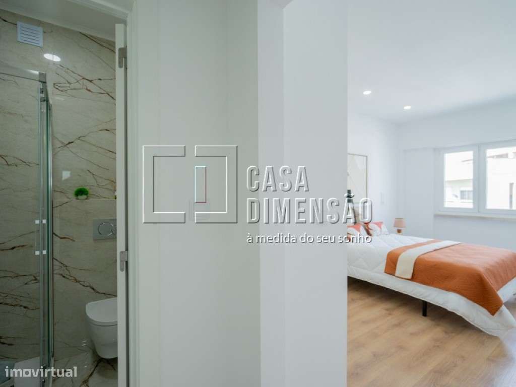 Apartamento T3 em Benfica com arrecadação, Totalmente Mobilado e Pr...-22
