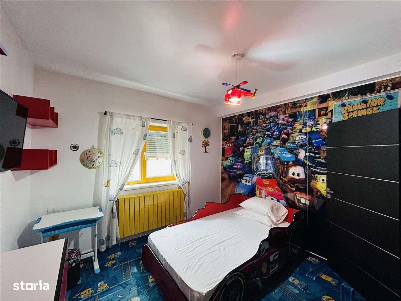 Ap cu 3 camere, balcon, etaj 2/3, mobilat si utilat - C. Arhitectilor - Imagine principală: 5/13