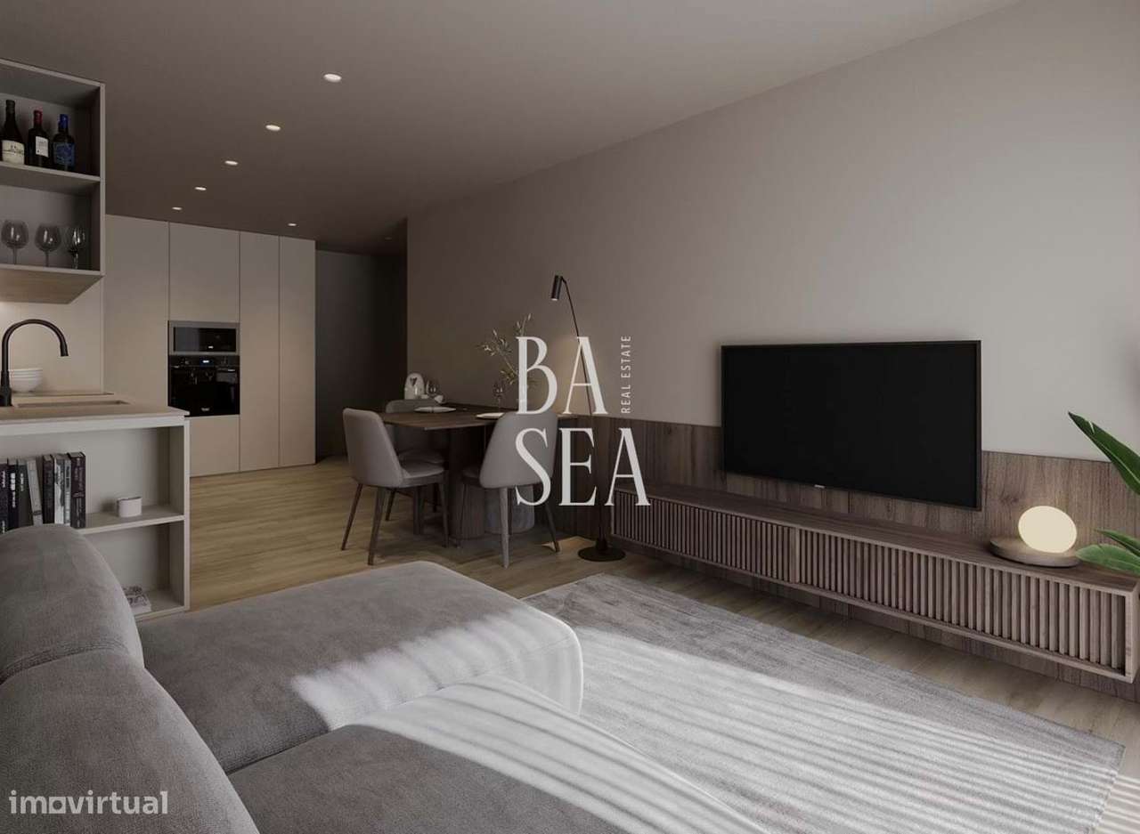 Apartamento T0 em Condomínio com Piscina em São Víctor Braga-5