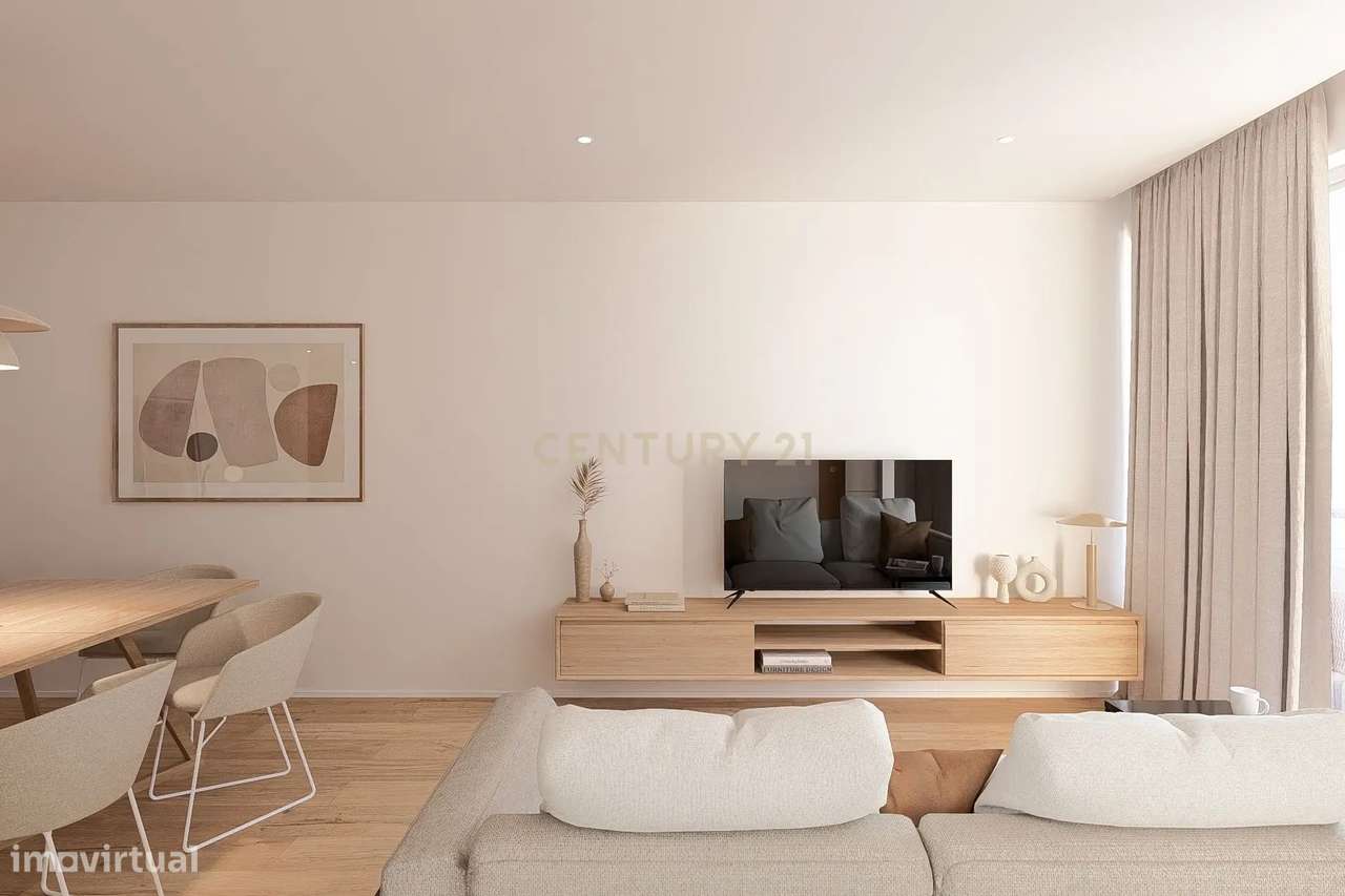 Condomínio do Sobreiro | T2 com 108m2 em Matosinhos, Senhora da Hora, - Grande imagem: 5/33