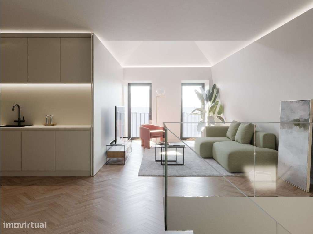 T2 duplex com varanda e estacionamento em Lisboa - Aura - Grande imagem: 2/20