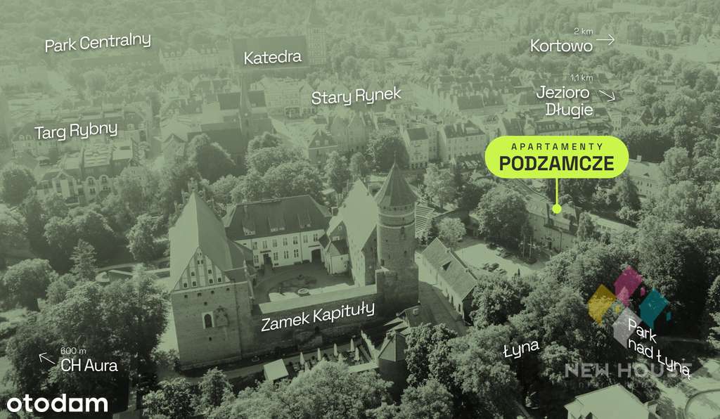 Centrum, Olsztyn, Apartamenty Podzamcze, 16,11 m2-14