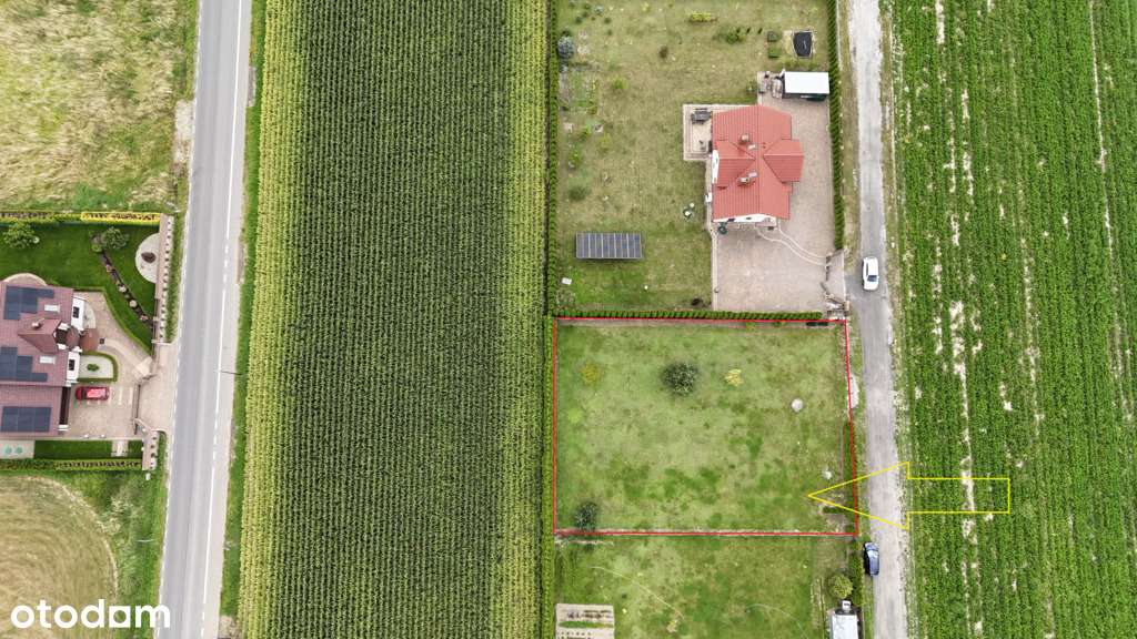 Działka budowlana pod miastem z projektem domu. - Pełny obrazek: 4/11