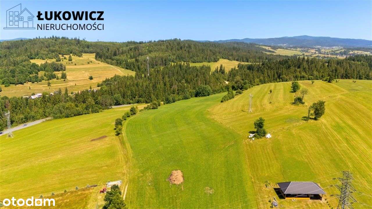 Kompleks działek z lasem oraz widokiem na góry!-13