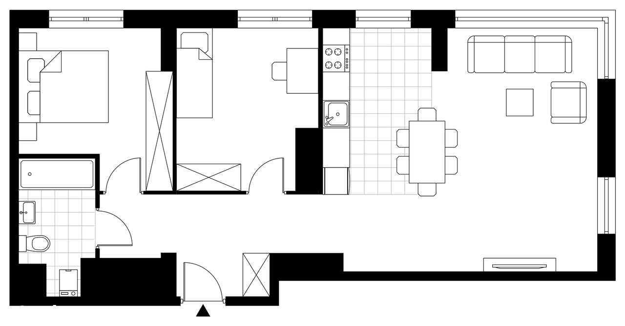 3-pokojowe mieszkanie 64m2 Bez Pośredników - Pełny obrazek: 3/8