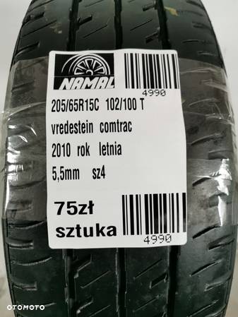 1x vredestein comtrac 205/65r15c opona letnia 5,5mm 4990 - 8